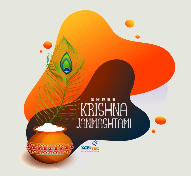 Software development Company XcelTec Celebrates Janmashtami Festival